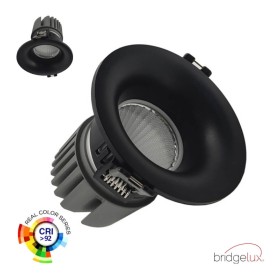 LED Downlight 15W - SCHWARZ-RUND - CRI+92 - UGR13