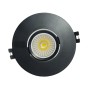 LED Downlight 15W - Schwenkbar - SCHWARZ RUND - CRI+92 - UGR13