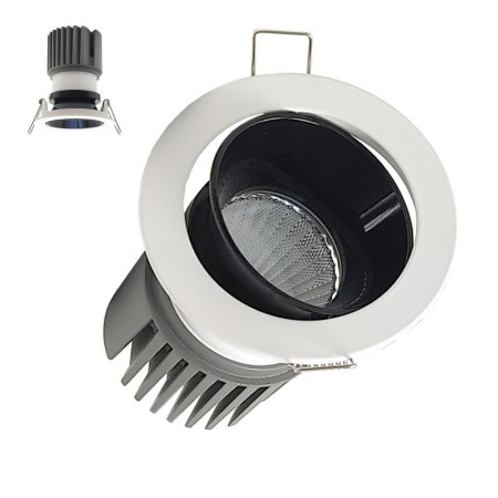 LED Downlight 15W - Schwenkbar - WEISS - SCHWARZ - CRI+92 - UGR13