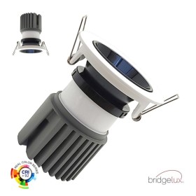 LED Downlight 15W - Schwenkbar - WEISS - SCHWARZ - CRI+92 - UGR13