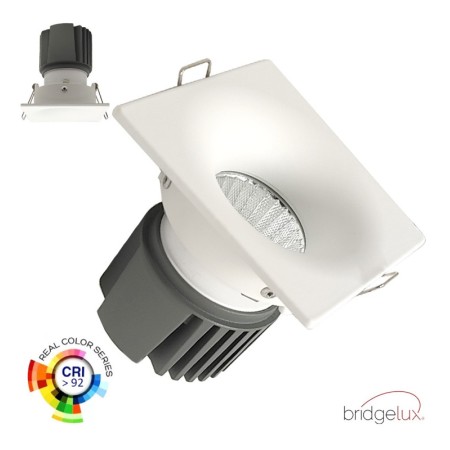 LED Downlight 15W - WEISS - QUADRATISCH - CRI+92 - UGR13