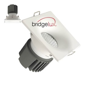 LED Downlight 15W - WEISS - QUADRATISCH - WOLKE - CRI+92 - UGR13