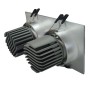 LED Downlight 30W - Schwenkbar - SILBER Doppelt - CRI+92 - UGR13