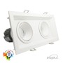 LED Downlight 30W - Schwenkbar - WEISS Doppelt - CRI+92 - UGR13