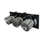 LED Downlight 45W - SCHWARZ - Schwenkbar - Dreifach - CRI+92 - UGR13