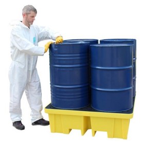 Auffangpalette für 4 Fässer 250L