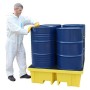 Auffangpalette für 4 Fässer 250L