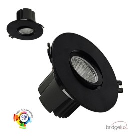LED Downlight Rund 15W - Schwenkbar - Schwarz - CRI+92 - UGR13