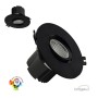 LED Downlight Rund 15W - Schwenkbar - Schwarz - CRI+92 - UGR13