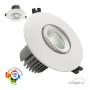 LED Downlight Rund 15W - Schwenkbar - WEISS - CRI+92 - UGR13