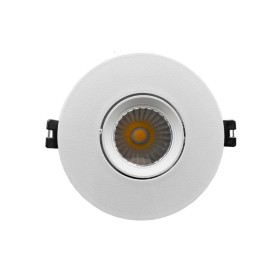LED Downlight Rund 15W - Schwenkbar - WEISS - CRI+92 - UGR13