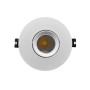 LED Downlight Rund 15W - Schwenkbar - WEISS - CRI+92 - UGR13