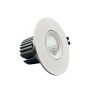 LED Downlight Rund 15W - Schwenkbar - WEISS - CRI+92 - UGR13