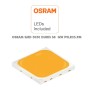 LED Einbaustrahler 40W mit OSRAM Chip PALACE 24º UGR17 140lm/W