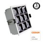 LED Einbaustrahler 40W mit OSRAM Chip PALACE 24º UGR17 140lm/W