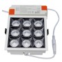 LED Einbaustrahler 40W mit OSRAM Chip PALACE 24º UGR17 140lm/W