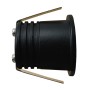 LED Strahler Downlight 5W - Schwarz - Bridgelux Chip - UGR13