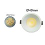 LED Strahler Downlight 5W - Weiss - Bridgelux Chip - UGR13