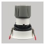 Runder LED-Downlight 15W schwenkbar - Weiss - Serie Oculus - CRI+92 - UGR13