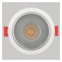 Runder LED-Downlight 15W schwenkbar - Weiss - Serie Oculus - CRI+92 - UGR13