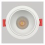 Runder LED-Downlight 15W schwenkbar - Weiss - Serie Oculus - CRI+92 - UGR13