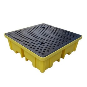 Auffangpalette für 4 Fässer 250L