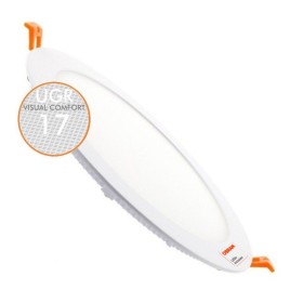 LED Einbauleuchte 24W kreisförmig - UGR17 - OSRAM CHIP DURIS E 2835
