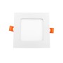 LED Einbauleuchte 8W Quadratisch - OSRAM CHIP DURIS E 2835