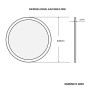 LED Einbauleuchte Rund 20W Downlight Einstellbar - OSRAM CHIP DURIS E 2835