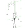 Villeroy & Boch Umbrella Einhebel-Küchenarmatur