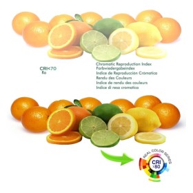 Plafonnier LED Carré Surface 20W - OSRAM CHIP DURIS E 2835