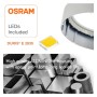 LED Deckenleuchte Quadratisch Oberfläche 20W - OSRAM CHIP DURIS E 2835