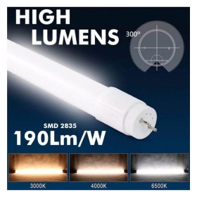 PACK 10stk. LED Röhre Glas - 25W - 150cm T8 - 170 Lm/W - PRO MAX LUMENS - 4250Lm - NO FLICK