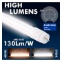 PACK10stk. LED-Röhre 24W Glas 150cm 300º - SMD2835 SAMSUNG - Hohe Helligkeit 130Lm/W