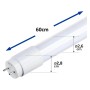 PACK10stk. LED-Röhre 9W Glas 60cm 300º - SMD2835 SAMSUNG - Hohe Helligkeit 130Lm/W
