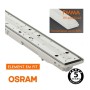 LED Feuchtraumleuchte Integrierten - PIR-BEWEGUNGSMELDER - 35W-30W-25W-20W - OSRAM Driver - 120cm