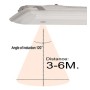 LED Feuchtraumleuchte Integrierten - PIR-BEWEGUNGSMELDER - 35W-30W-25W-20W - OSRAM Driver - 120cm