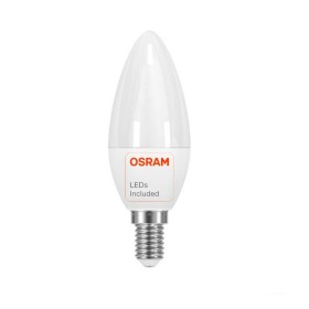 10stk. Kerze 6W LED Lampe E14 C37 180º - OSRAM CHIP DURIS E 2835