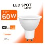 10stk. Dichroitische 6W LED SMD 100° GU10 - OSRAM CHIP DURIS E 2835