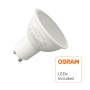 10stk. Dichroitische 6W LED SMD 100° GU10 - OSRAM CHIP DURIS E 2835