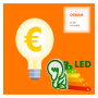 10stk. Dichroitische 6W LED SMD 100° GU10 - OSRAM CHIP DURIS E 2835