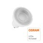 10stk. Dichroitische 6W LED SMD 60° GU10 - OSRAM CHIP DURIS E 2835