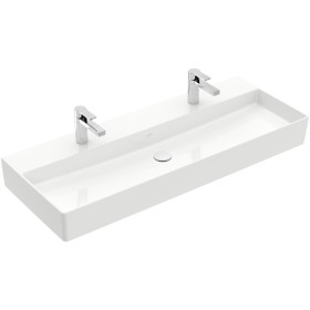 Vasque Villeroy & Boch Memento 2.0 120 cm avec 2 trous de robinet, sans trop-plein