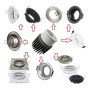 LED-Modul - 15W - GU10 / MR16 für Ring Downlight - CRI+92 - UGR13