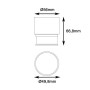 LED-Modul - 15W - GU10 / MR16 für Ring Downlight - CRI+92 - UGR13