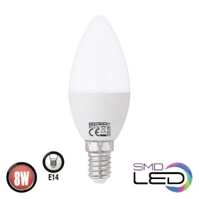 10x Stk. LED Birne ULTRA-8 8W E14