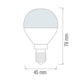 10x Stk. LED Birne ELITE-6 6W E14