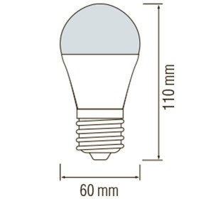 10x Pz. Lampada LED PREMIER-10 10W E27 6400K