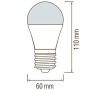 10x Stk. LED Birne PREMIER-15 15W E27