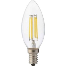 10x Stk. LED Filament Birne FILAMENT CANDLE-4 4W E14